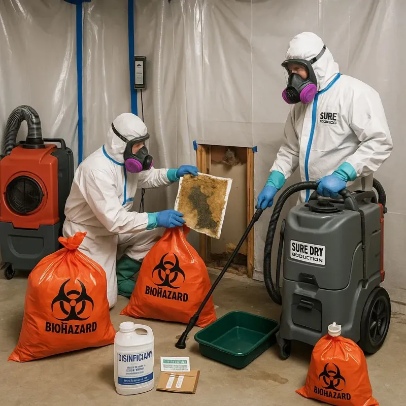 Contaminated Water Handling Protocols process in Washington, IA